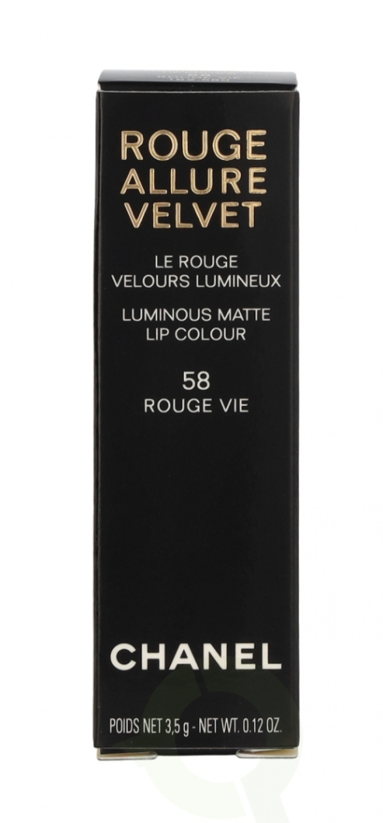 Chanel Rouge Allure Velvet Luminous Matte Lip Colour 3.5 gr #58 Rouge Vie