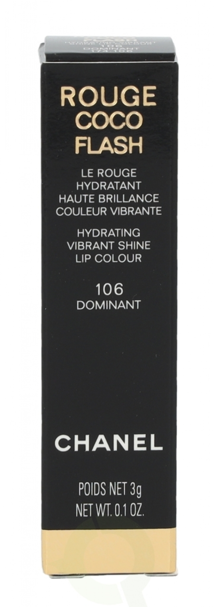 Chanel Rouge Coco Flash Hydrating Vibrant Shine Lip Colour 3 gr #106 Dominant