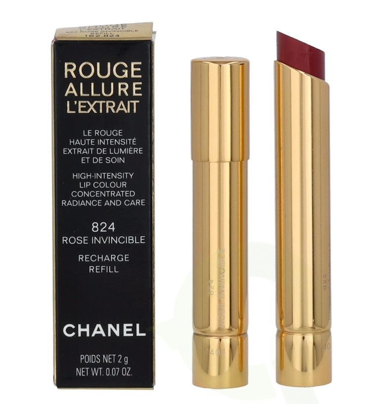 Chanel Rouge Allure L\'Extrait High In. Lip Colour - Recharge 2 gr #824 Rose Invincible