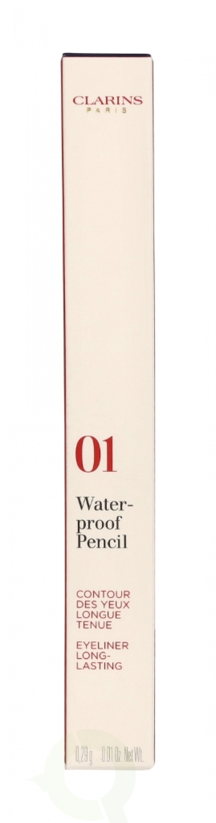 Clarins Waterproof Long Lasting Eyeliner Pencil 0.29 gr #01 Black Tulip
