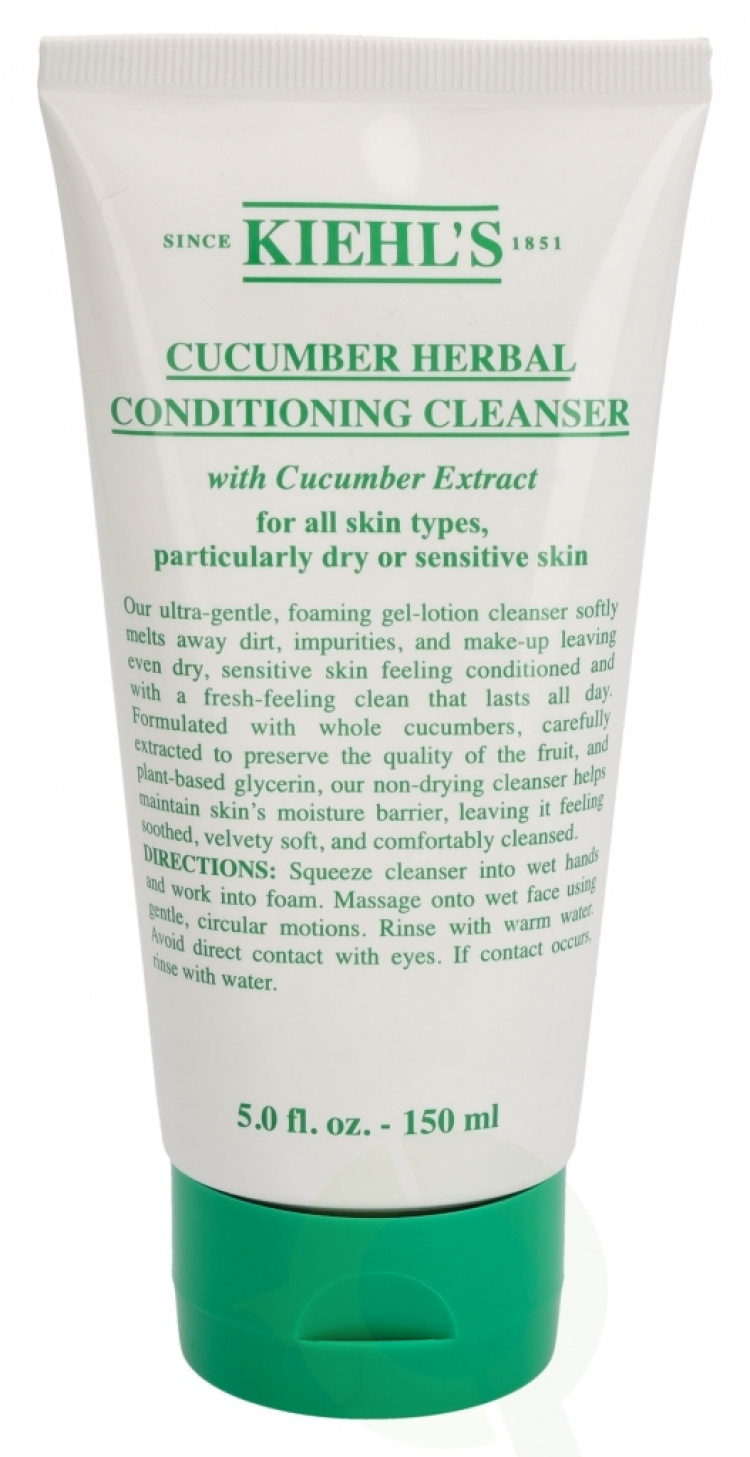 Kiehls Kiehl\'s Cucumber Herbal Conditioner Cleanser 150 ml All Skin Types