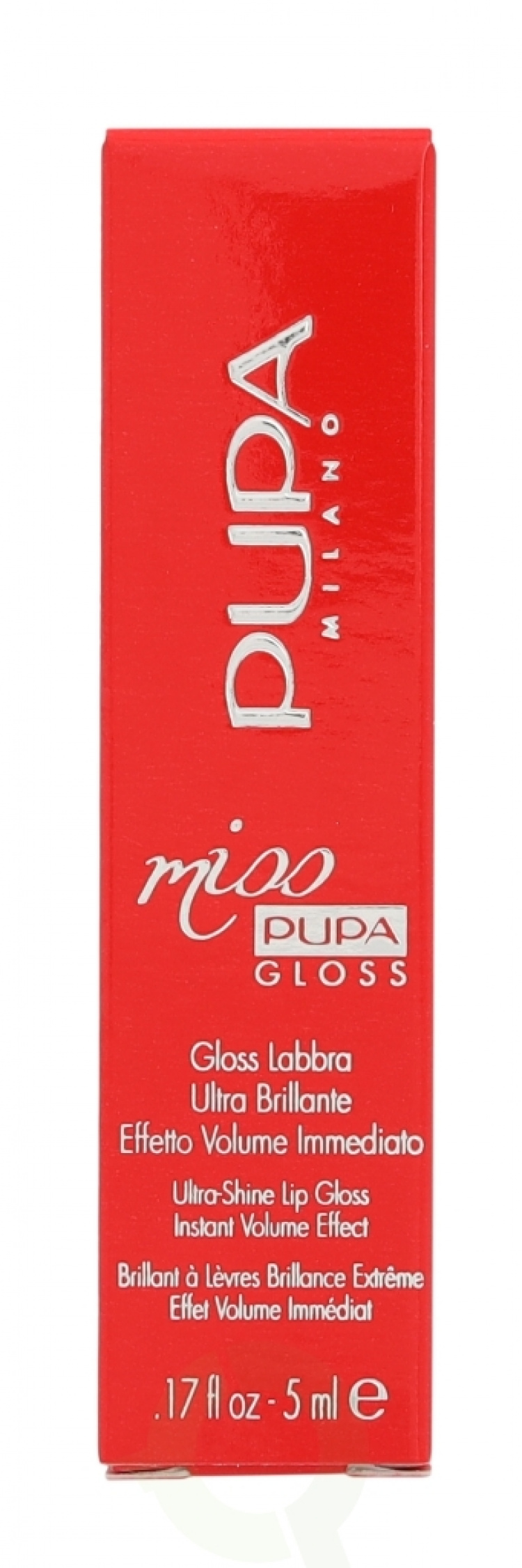 Pupa Milano Pupa Miss Pupa Ultra-Shine Lip Gloss 5 ml #101 Pearly Clear