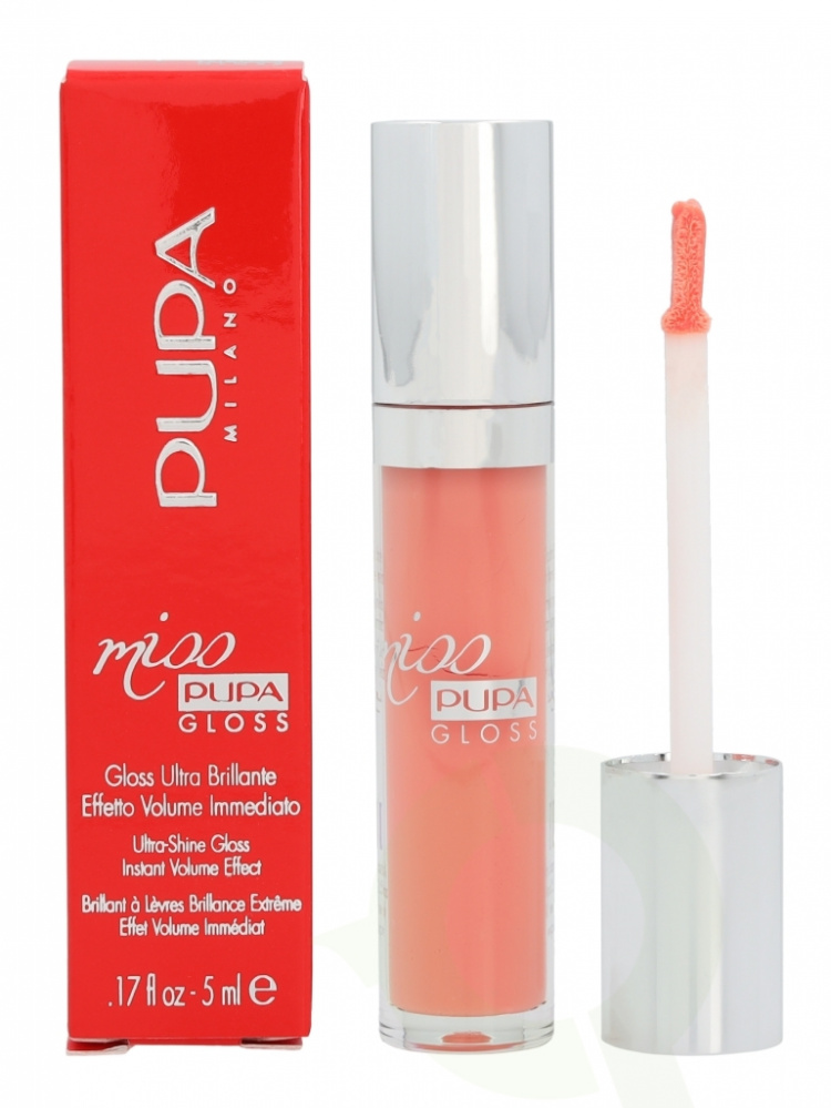 Pupa Milano Pupa Miss Pupa Ultra-Shine Lip Gloss 5 ml #201 Tender Apricot