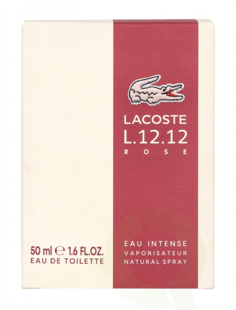 Lacoste L.12.12 Rose Eau Intense Edt Spray 50 ml
