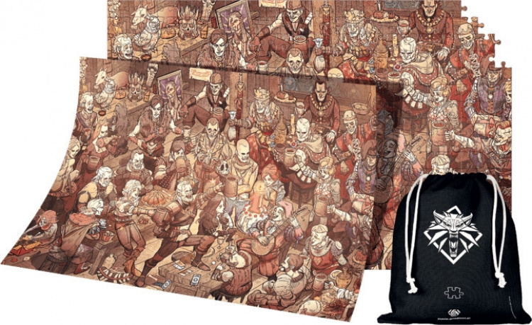 The Witcher: Birthday pussel, 1000 bitar