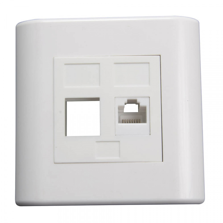 Triax Vägguttag Keystone CAT6 Rak