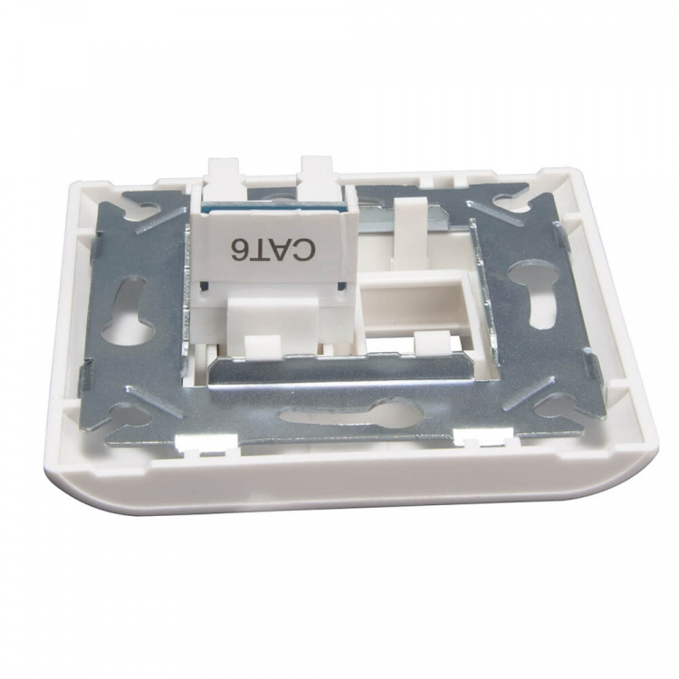 Triax Vägguttag Keystone CAT6 Rak