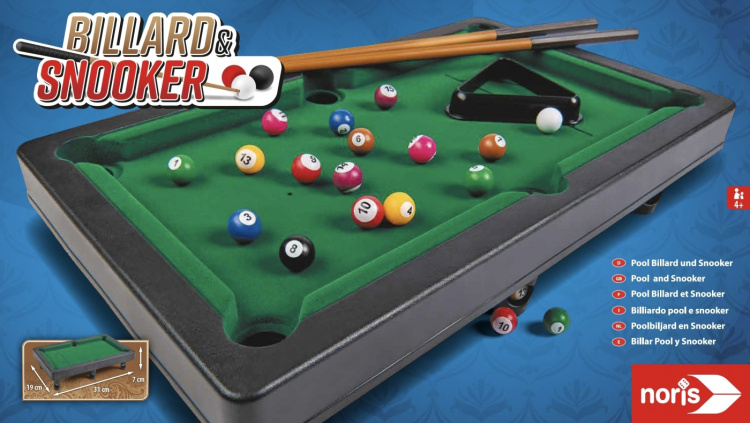 Noris Pool Billard & Snooker minibiljard Noris Pool Billard & Snooker minibiljard