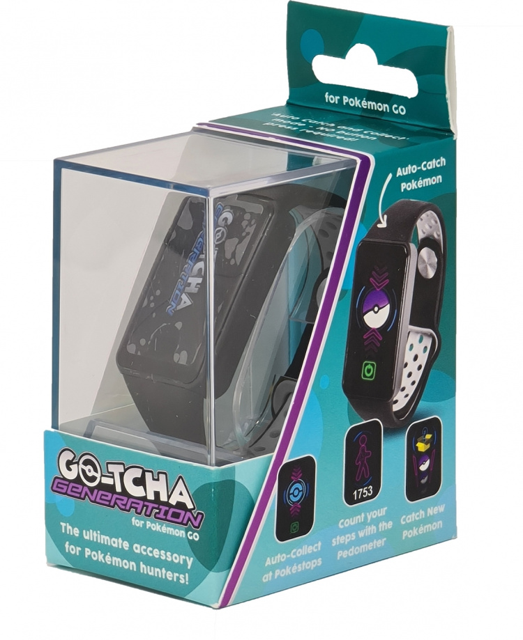 Datel Go-tcha Generation for Pokémon Go Armband, Svart/grå