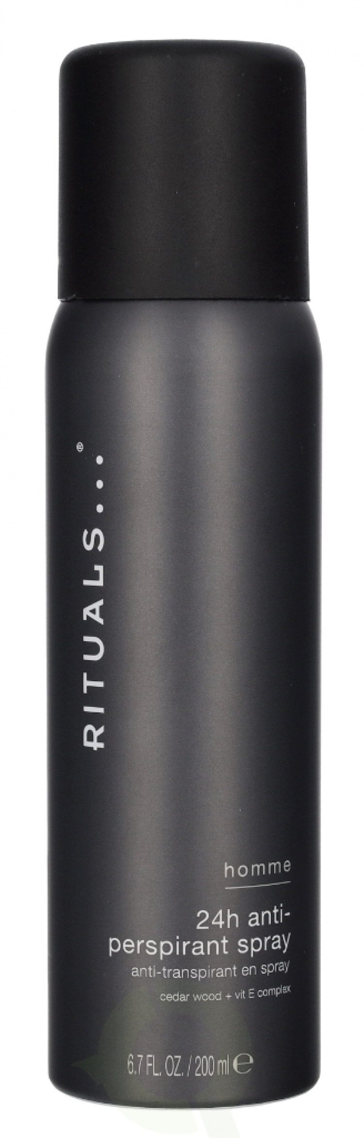 Rituals Homme 24H Anti-Perspirant Spray 200 ml Cedar Wood + Vit E Complex