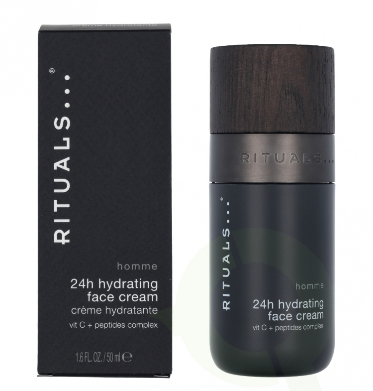 Rituals Homme 24H Hydrating Face Cream 50 ml Vit C + Peptides Complex