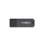 Nedis Flash Drive | 128 GB | USB Type-A | Leessnelheid: 80 MB/s | Schrijfsnelheid: 10 MB/s