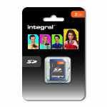 Integral SD (Secure Digitaal) Geheugenkaart 4 2 GB Integral SD (Secure Digitaal) Geheugenkaart 4 2 GB