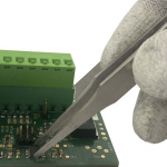 Piergiacomi Pincet voor algemeen gebruik met platte afgeronde uiteinden