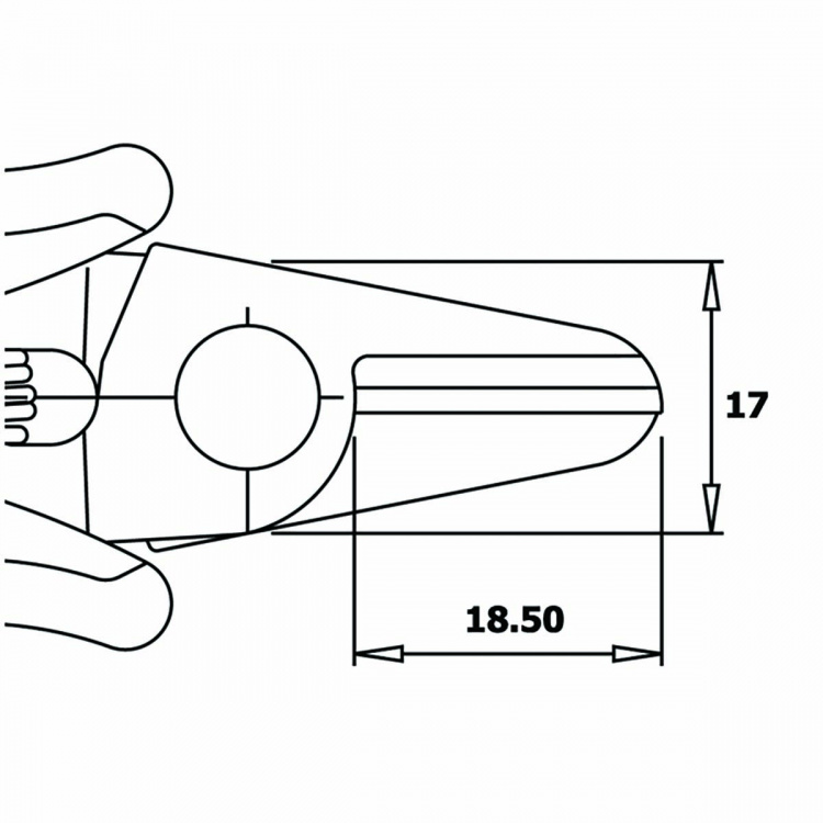 Piergiacomi Gemakkelijk te hanteren schaar