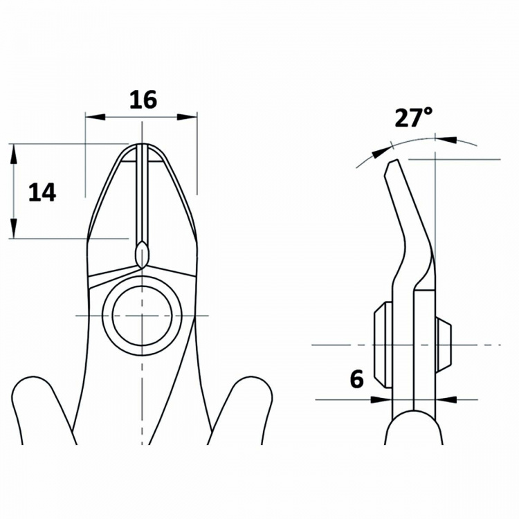 Piergiacomi Zeer sterke vlaksnijder voor het maken van sieraden en het snijden van rubberen afdichtingen