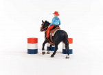 Schleich Farm World 42576 Cowgirl barrel racing