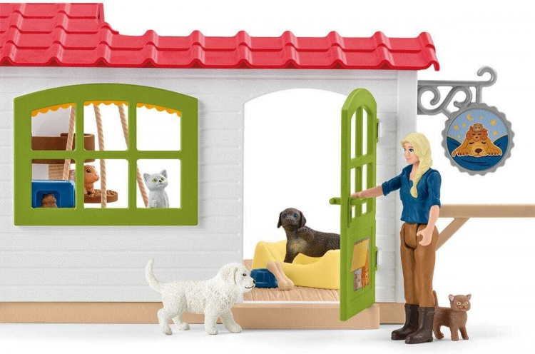 Schleich Farm World 42607 Djurhotell