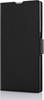 Wave BookCase skyddsfodral, Samsung Galaxy S23 Ultra, svart