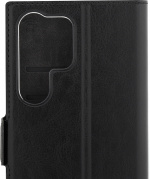 Wave BookCase skyddsfodral, Samsung Galaxy S23 Ultra, svart