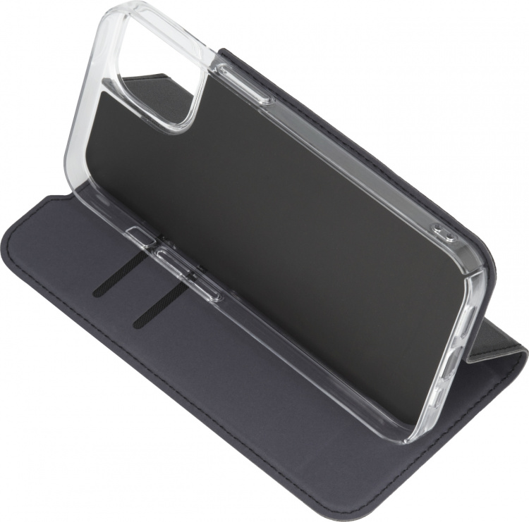 FoneKit BookCase skyddsfodral, Samsung Galaxy S23 Ultra, svart FoneKit BookCase skyddsfodral, Samsung Galaxy S23 Ultra, svart