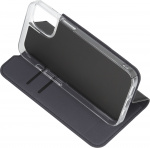 FoneKit BookCase skyddsfodral, iPhone 15, svart FoneKit BookCase skyddsfodral, iPhone 15, svart
