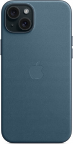 Apple iPhone 15 Plus FineWoven hoesje met MagSafe, paarsblauw