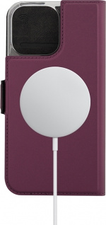 Wave BookCase -skyddshölje, MagSafe-kompatibel, iPhone 15 Pro Max, rökig sangria Wave BookCase -skyddshölje, MagSafe-kompatibel, iPhone 15 Pro Max, rökig sangria