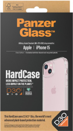  PanzerGlass HardCase with D3O -skyddsfodral, iPhone 15