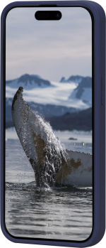 Dbramante1928 Greenland-skyddsfodral, iPhone 15, blå  Dbramante1928 Greenland-skyddsfodral, iPhone 15, blå