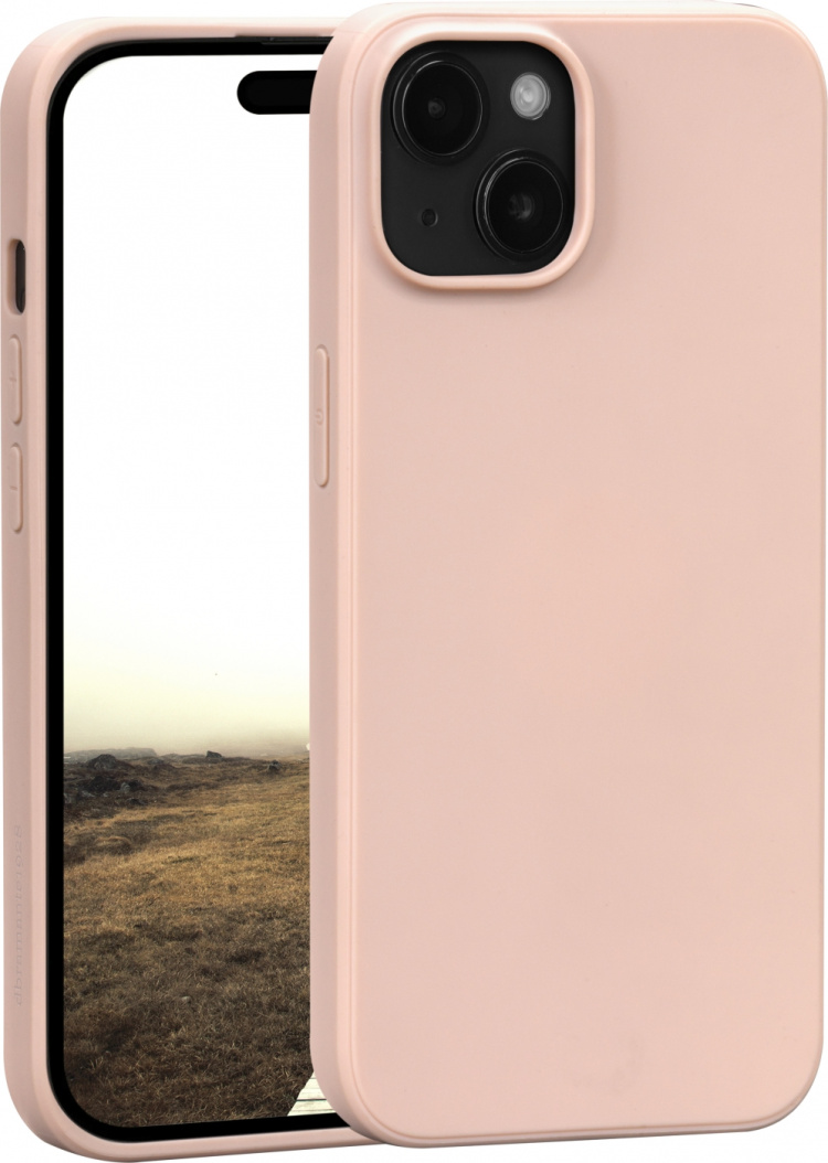 Dbramante1928 Greenland -skydd, iPhone 15 Plus, rosa.