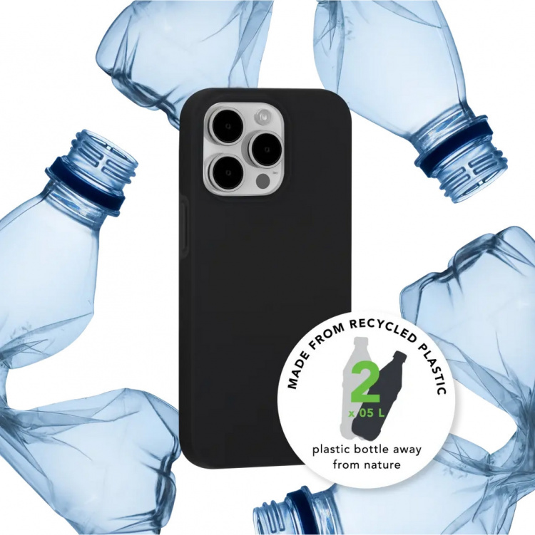 dbramante Island Ultra D3O MagSafe -skyddsfodral, iPhone 15, svart