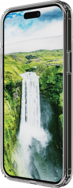 dbramante Iceland Ultra D3O MagSafe-skyddsfodral, iPhone 15, transparent dbramante Iceland Ultra D3O MagSafe-skyddsfodral, iPhone 15, transparent