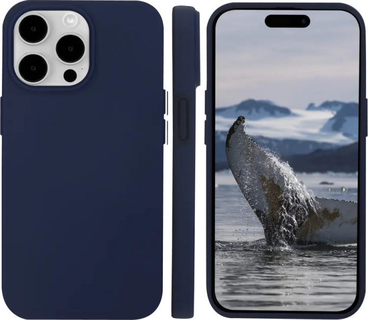 dbramante Iceland Ultra D3O MagSafe Skyddsfodral, iPhone 15 Pro Max, Blå