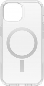 Otterbox Symmetry Clear for MagSafe -skyddsfodral, iPhone 15 / 14 / 13, genomskinligt