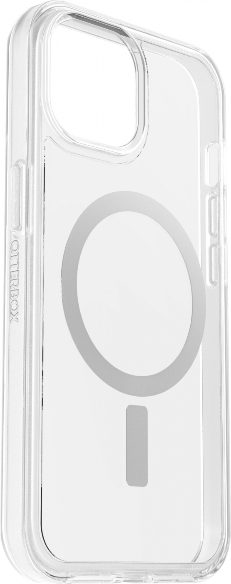 Otterbox Symmetry Clear for MagSafe -skyddsfodral, iPhone 15 / 14 / 13, genomskinligt