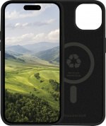 dbramante1928 Monaco-skyddsfodral, iPhone 15, Night Black