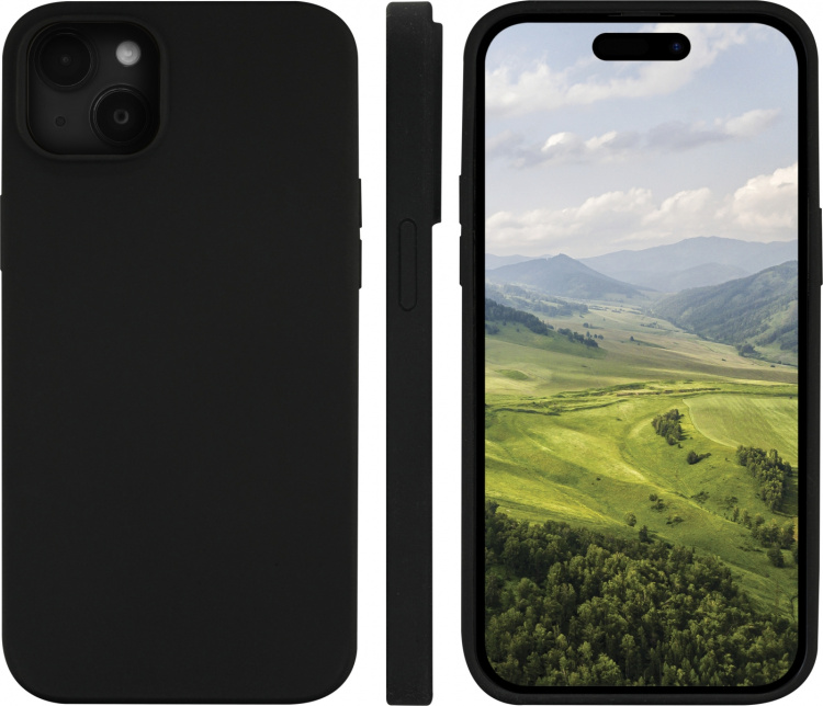 dbramante1928 Monaco-skyddsfodral, iPhone 15, Night Black