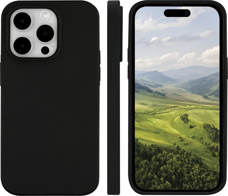 Dbramante1928 Monaco skyddsfodral, iPhone 15 Pro Max, nattsvart