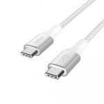 Belkin BOOST CHARGE 240W USB-C to USB-C Cable, 1m, White