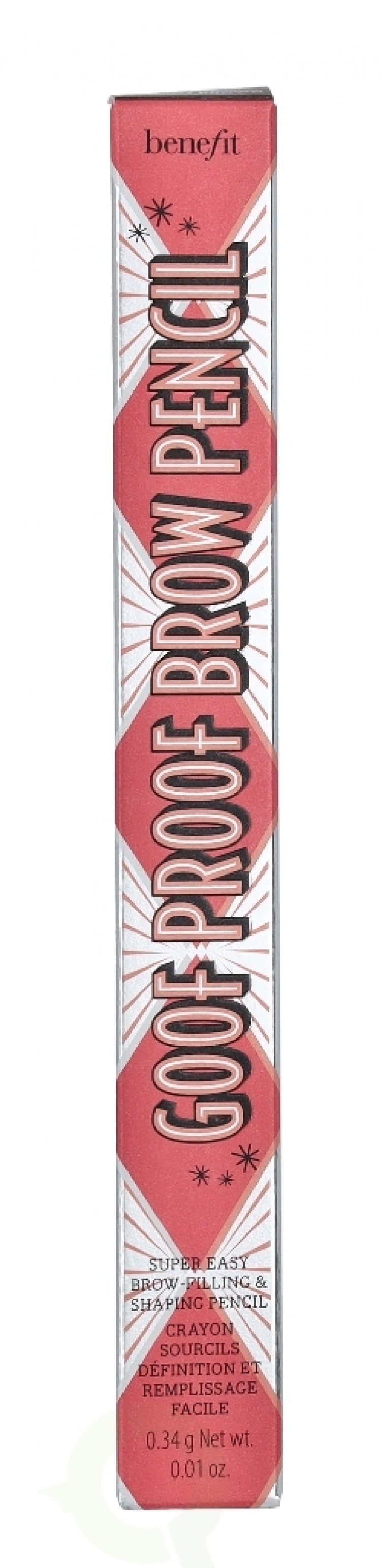 Benefit Goof Proof Brow Shaping Pencil 0.34 gr #3.5 Neutral Medium Brown