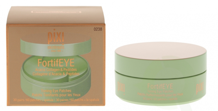 Pixi FortifEYE Firming Eye Patches 30 Piece 30 Pairs/60 Patches + Spatula