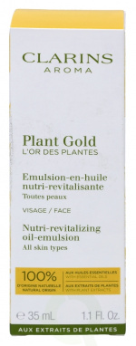 Clarins Plant Gold Nutri-Revitalizing Oil-Emulsion 35 ml All Skin Types