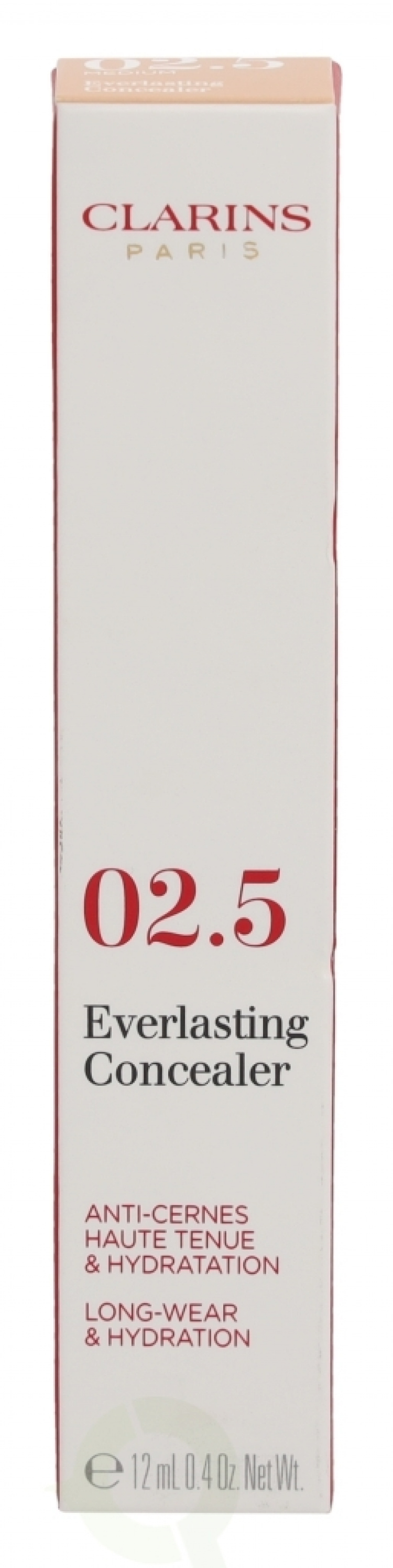 Clarins Everlasting Concealer 12 ml #02.5 Medium