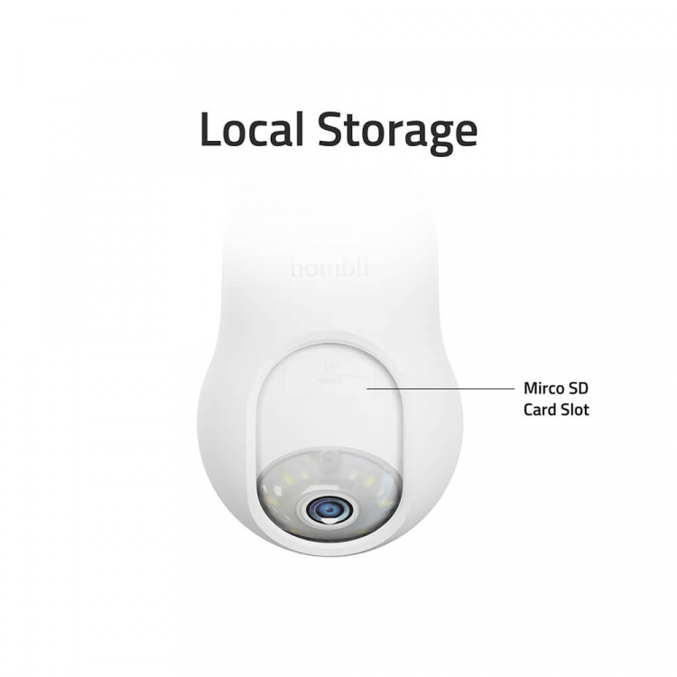 Hombli Smart Bulb Cam White