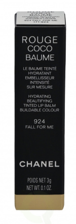 Chanel Rouge Coco Hydrating Beautifying Tinted Lip Balm 3 gr #924 Fall For Me