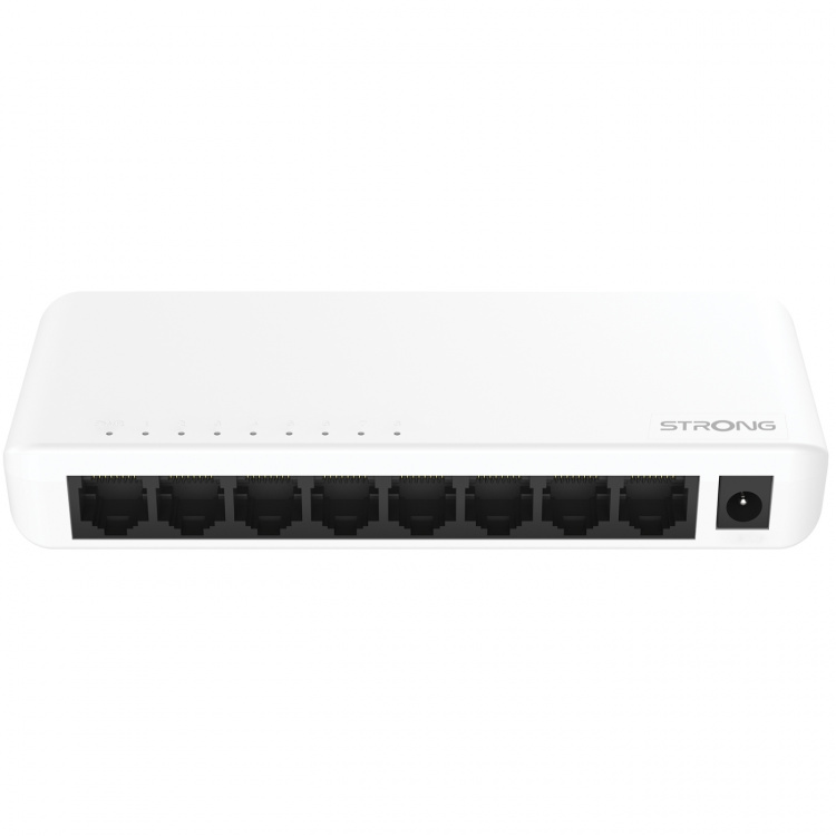 Strong 8-port Gigabitswitch Vit Strong 8-port Gigabitswitch Vit