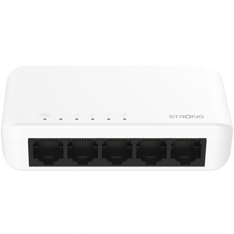 Strong 5-port Gigabitswitch Vit