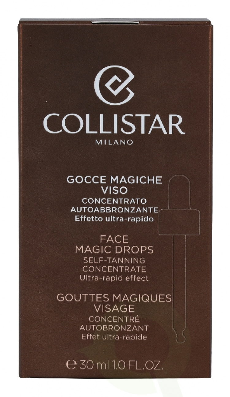 Collistar Face Magic Drops SelfTanning Concentrate 30 ml Ultra-Rapid Effect