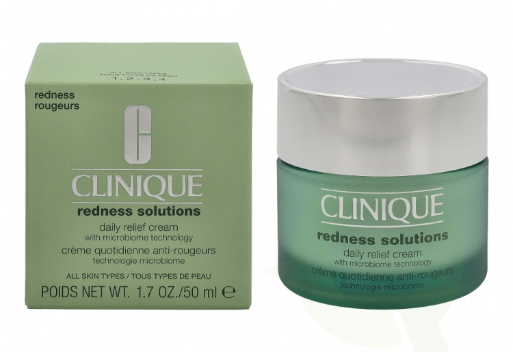 Clinique Redness Solutions Daily Relief Cream 50 ml All Skin Types - With Microbiome Technology
